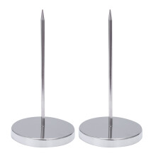 2X Safe Memo Holder Spike Stick for Bill Receipt Note Paper Order Office Desk