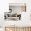 4Pcs Acrylic Square Mirror Tiles Self-Adhesive Silver Wall Decor 9