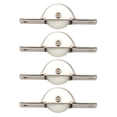 40Pcs Door Window Cupboard Drawer Bin Single Nylon Sliding Roller Pulley Wheel 1