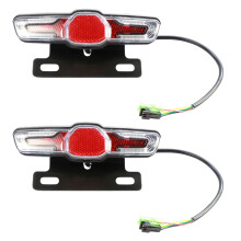 2X Electric Bike 5 Led Rear Light Electric Bicycle E-Bike Light