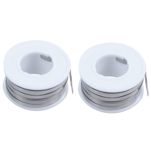 2X 7.5M 24.6Ft 0.2X3mm Nichrome Flat Heater Wire for Heating Elements