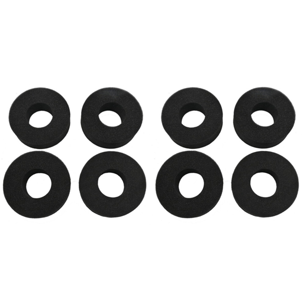8Pcs 1.9 Inch Tire Soft Sponge Foam Fit 1/10 Rc Crawler 110-120Mm Diameter 1.9 Inch Tires Black 6033402193296