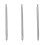 3X RC Model Car 5 Silver 5 Section 3 mm External Threaded Expansion Antenna 1