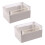 2X Couverture Transparente Plastic Electronic Project Boite de Jonction 100 x 68 x 50mm 1