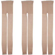 3X New Women Fashion Hot Open Toe Sheer Ultra-Thin Tights Pantyhose Stocking Nude