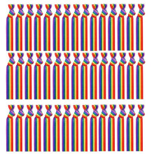 100 StüCk Pride Month Unisex Regenbogen Bandana Gay Pride Taschentuch Armband Armband