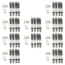 40 Pcs Metal Damper for WPL C14 C24 C34 MN D90 D91 D96 D99 D99S MN90 MN99S RC Car Upgrade Parts,Black