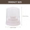 2Pcs White Nail Drill Bit Case Plastic Storage Box for Home and Salon 2