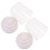 2Pcs White Nail Drill Bit Case Plastic Storage Box for Home and Salon 6