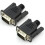 2X VGA Virtual Display Adapter Male Dummy Plug EDID Headless  Emulator Lock Plate 1
