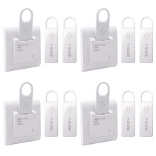 4X High Grade Hotel Magnetic Card Saving Insert Key for Power with 12 Card