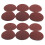 60pcs/set 5inch 125mm Round sandpaper Disk Sand Sheets Grit 80/100/120/180/240/320 Hook and Loop Sanding Disc 1