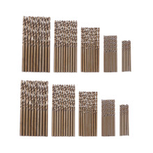 100Pcs Drillforce Tools M35 Cobalt Drill Bit Set,Hss-Co Drill Set 1-3mm,for Drilling Hardened Steel