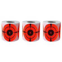 Target Stickers (Qty 375Pcs 3 Inch) Self Adhesive Targets for Hunting Targets