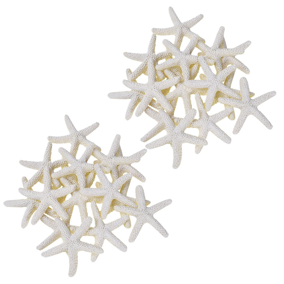 30 Pieces Creamy-White Pencil Finger Starfish For Wedding Decor, Home Decor And Project 6033507498746