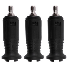 3X Auto Embouts de Buse pour Laveuse À Haute Pression Ajustables Avec Outil, Jet Variable, Bouchon de Connexion Rapide 1/4 Po, Lavage de Voiture de 3