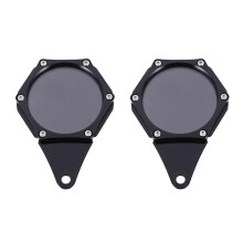 2X Cnc Scooters Quad Bikes Mopeds Atv Motorcycle Motorbike Disc Plate Holder New