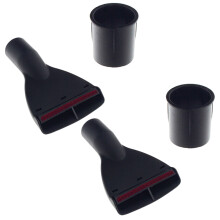 2X Universelle Saug Spitzen DüSe  Sauger 32/35 mm Teppich Boden DüSen BüRste Adapter Schwenk Kopf