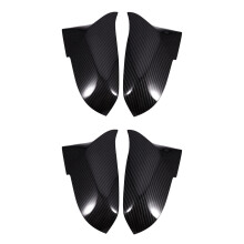 2 Paar Kohle Faser Auto RüCk Spiegel Abdeck Kappe für F20 F22 F30 F31 F32 F33 F36 F34 F35 Seiten Spiegel Abdeckung Trim 51167292745 51167292746