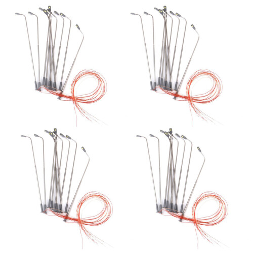 40 Pcs Model LED Street Lamp Lighting Single  Train Layout Landscape 1: 100