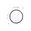 5Pcs Watch Protector 44Mm Black Pc Frame with Tempered Glass Shield 2