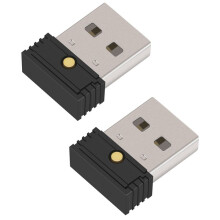 2Pcs USB Mouse Jiggler, IndéTectable Automatic Computer Mouse Mover Jiggler, Maintient L'Ordinateur éVeillé, Simule le Mouvement de la Souris