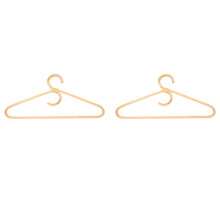 2X Rattan Clothes Hanger Style,Garments Organizer,Rack Adult Hanger,Room Decoration Hanger for Your Clothes