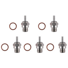 5X N4 Hot Glow Plug Spark for HSP 70117 1/10 1/8 RC Buggy Truck Vertex SH Nitro Engine Parts