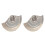 2X Automatic Mechanical Movement Watch Accessories Replacement Rotor Oscillating Weight for 7750 7751 7753 1