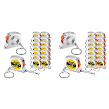 100 Pcs Keychain Tape Measure Tape Measure Functional Pocket Tape Measure Small Tape Measure Retractable for Adult Kids
