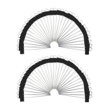 60 Pezzi Etichette per Piante Nel Metallo Marcatori da Giardino Resistenti Alle Intemperie Etichette per Vivaio Riutilizzabili per Verdure Erba di