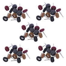 60 Pcs Polishing Sanding Polish Wheel Buffer Abrasive Brush for Rotary