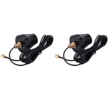 2X RP-SMA for Link 4G Trail Hunting Camera 10Ft Long Range Cellular Antenna
