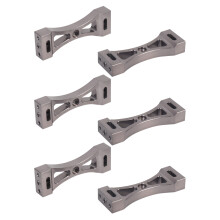 6 StüCk Metall Halterung für WPL B1 B14 B16 B24 C14 C24 B36 MN D90 D91 RC Auto Upgrade Metall DIY Teile Kit