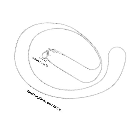 Collana Argento Placcato Catena Moda Unica 1