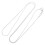 Collana Argento Placcato Catena Moda Unica 9