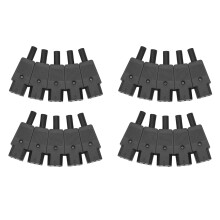 20PCS IEC 320 C13 Female Plug Adapter 3Pin Socket Power Cord Rewirable Connector