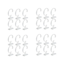 24 x Plastic Jewelry Bangle Cuff Bracelet Watch Display Stand Holder