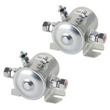 2X Max 300A Continuous Duty Solenoid Relay 12V Solenoid for Carts,Winch ,Marine in Rush