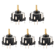 RKJXT1F42001 4-Way  Car Navigation Encoder Key Rocker  with Push  Encoder 5pcs