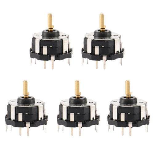 RKJXT1F42001 4-Way  Car Navigation Encoder Key Rocker  with Push  Encoder 5pcs