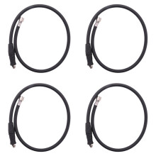 4X Scuba Diving BCD Middeldrukslang Scuba Diving Regulator voor 2E Gauge Ademhalingsregelaar