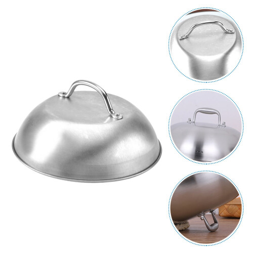 1Stk Halbkugel Steakhaube Lebensmittelabdeckung Mit Griff 2