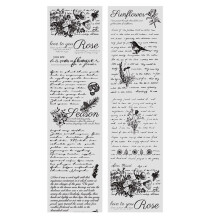 Retro Englisch Alphabet Collage Dekoratives Klebeband DIY Notizbuch Material Notizbuch Material Aufkleber C