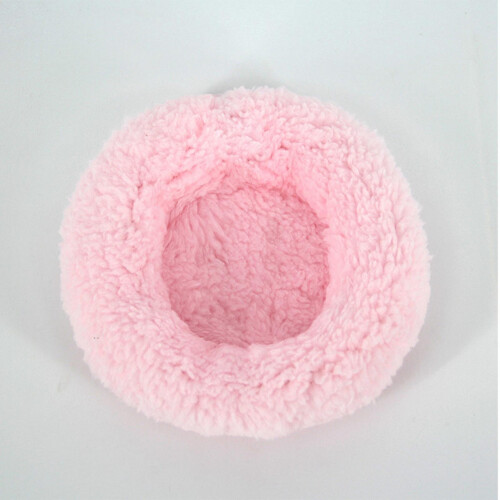 Hamster Pad Pink S Autumn Winter Plush Bed 2