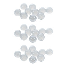 30 Pcs Marbles 16mm Glass Marbles Knicker Glass Balls Decoration Color Nuggets Toy Transparent