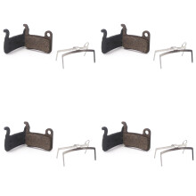 4X Brake Pads Hydraulic Disc Brake Metal Suitable for HB875, HB870, HB100 Mountain Bike Accessories