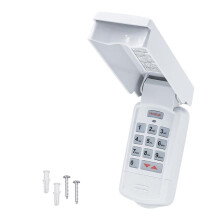 Tastiera Universale Wireless GUK-R per Apriporta da Garage, Compatibile con Genie, Porte Basculanti, Apriporta da Garage