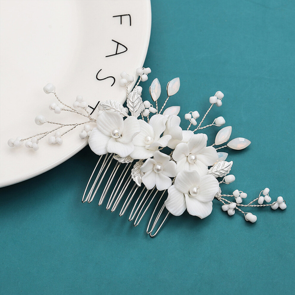 Reach-Tools Chinese Pearl Hair Comb For Bridal Styling