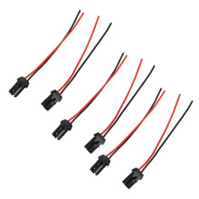 6 Stueck T10 W5W Auto Gluehlampe Sockel Lampe Halter Verbinder
